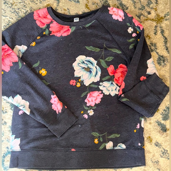 Floral Sweatshirt - Picture 1 of 2